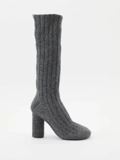 Strickstiefel 'Atomic' Anthracite