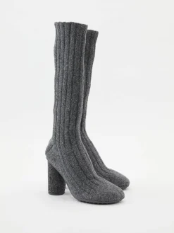 Strickstiefel 'Atomic' Anthracite