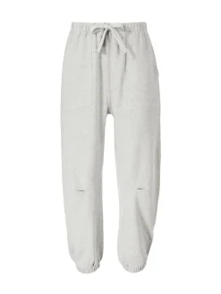 Sweatpants 'Dulce' mit Faltennähte Grau