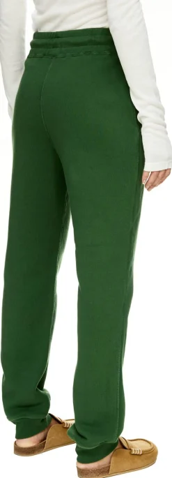 Sweatpants mit Ziernähten Grün