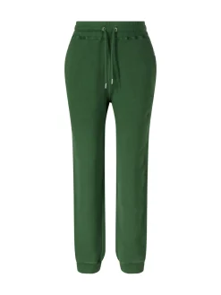 Sweatpants mit Ziernähten Grün