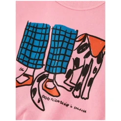 Sweatshirt 'Dog Friendship' Pink