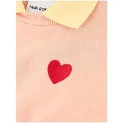 Sweatshirt 'Heart Collar' Pink