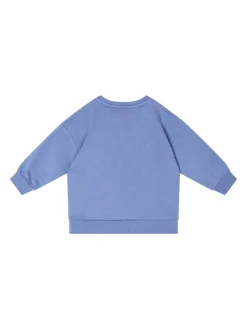 Sweatshirt 'Loumilla' mit Pailletten Blau