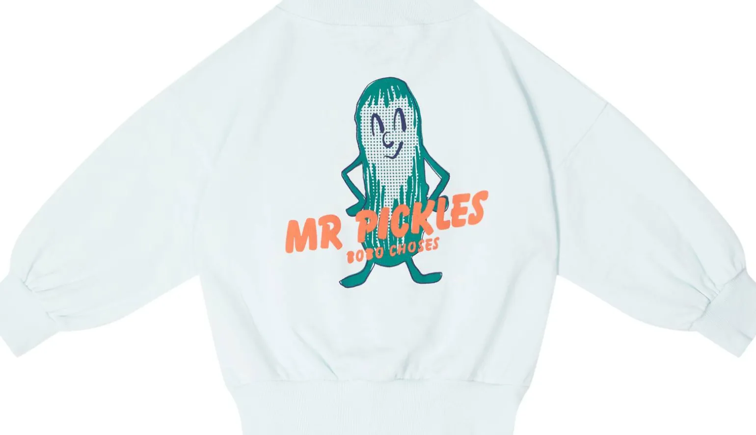 Sweatshirt 'Mr Pickles' Hellblau
