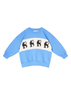 Sweatshirt 'Panther Planel' Blau