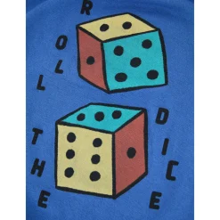 Sweatshirt 'Roll The Dice' Blau