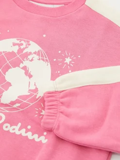 Sweatshirt 'Society' Pink