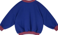 Sweatshirt 'Striped Rib Earth' Blau