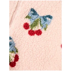 Teddy-Fleecejacke 'Amarena' Rosé