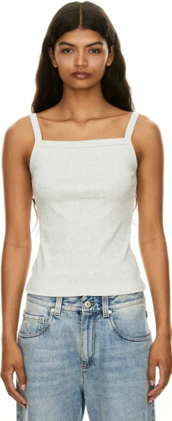 Top 'May Cami' Hellgrau