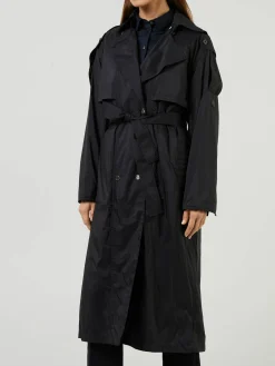 Trenchcoat 'Deva' Schwarz