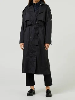 Trenchcoat 'Deva' Schwarz