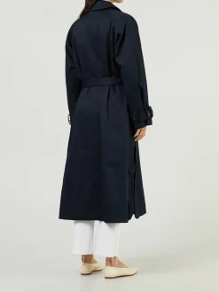 Trenchcoat 'Lakeside' Marineblau