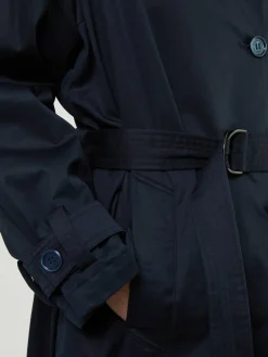Trenchcoat 'Lakeside' Marineblau