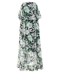 Trägerloses Maxikleid Multi