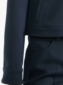 Trucker-Jacke Marineblau