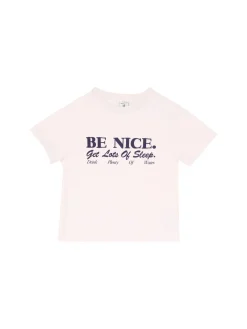 T-Shirt 'Be Nice' Pink
