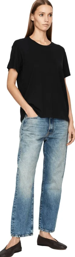 T-Shirt 'Boyfriend' Schwarz