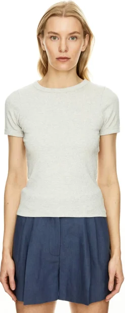 T-Shirt 'Car Tee' Grau