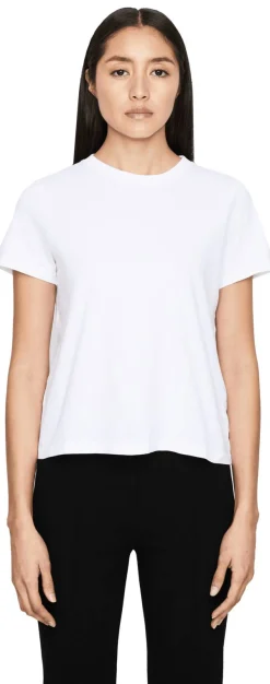 T-Shirt 'Emmylou' Weiß
