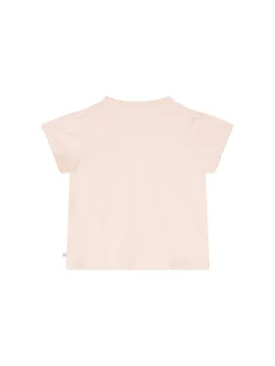 T-Shirt 'Famo' mit Pailletten Rosé