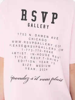 T-Shirt 'Gallery' Rosé