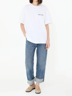 T-Shirt 'Gallery' Weiß