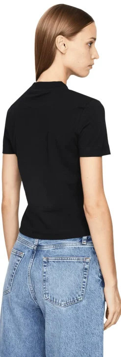 T-Shirt 'Le Tshirt Gros Grain' Schwarz