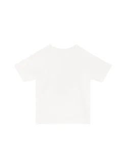 T-Shirt mit Logo Crème