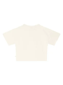 T-Shirt mit Print-Motiv Crème