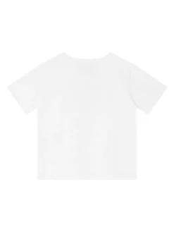 T-Shirt mit Print Weiß