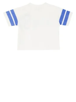 T-Shirt mit Print Weiß