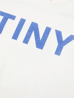 T-Shirt mit Print Weiß