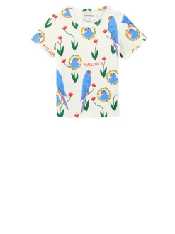 T-Shirt 'Parrots' Multi