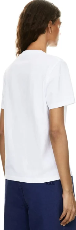 T-Shirt Paula’s Ibiza mit Anagram-Stickerei Weiß