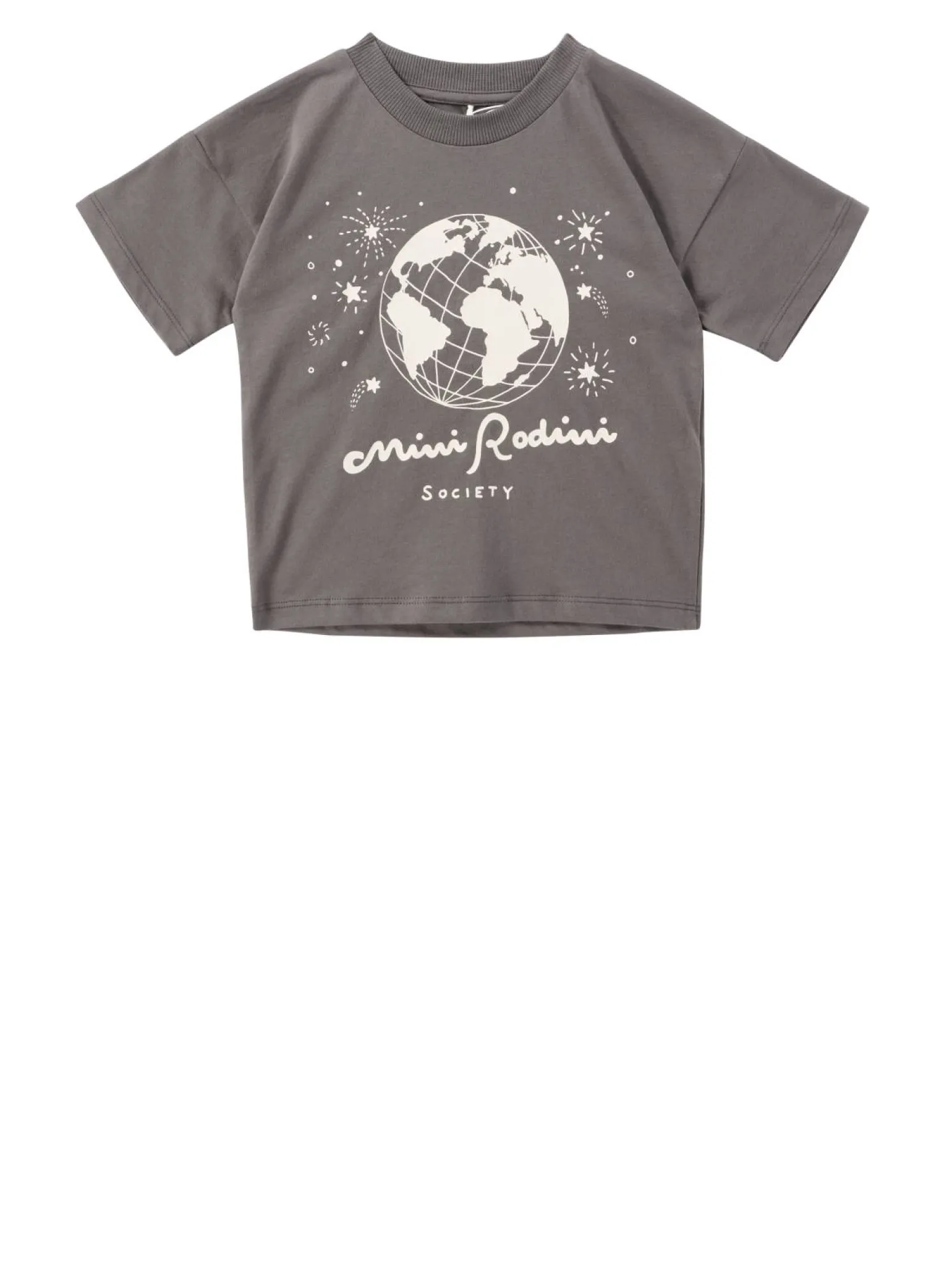 T-Shirt 'Society' Grau