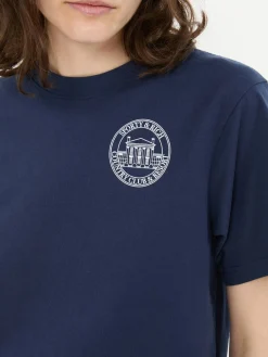 T-Shirt 'Vendome Resort' mit Print Marineblau