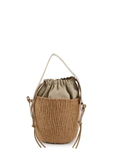 Umhängetasche 'Small Woody Basket' Blushy Beige