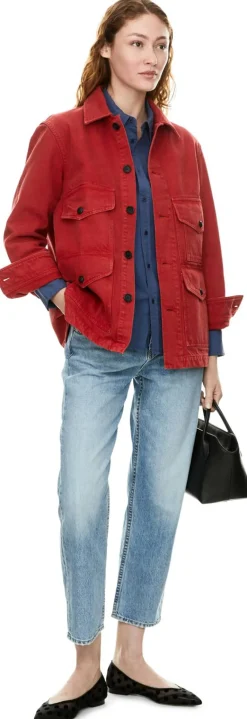 Utility-Jacke 'Leroy' Rot