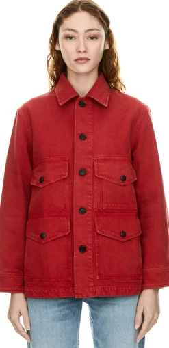 Utility-Jacke 'Leroy' Rot