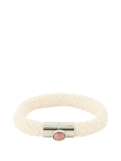 Verziertes Armband 'Alma' Crème