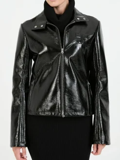 Vinyl-Jacke Schwarz