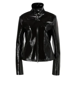 Vinyl-Jacke Schwarz