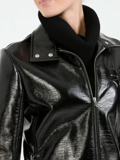 Vinyl-Jacke Schwarz