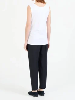 V-Neck Top Weiß