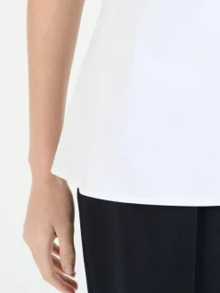 V-Neck Top Weiß