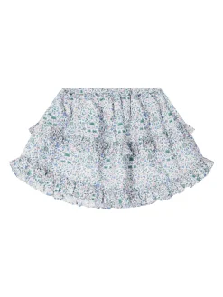 Volant Rock mit Liberty-Print Multi