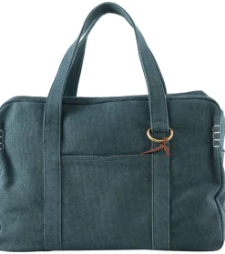 Weekender mit Vorhängeschloss Mittelblau