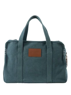 Weekender mit Vorhängeschloss Mittelblau